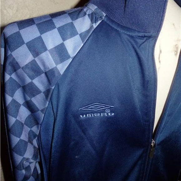 Umbro NWT Men's Navy Lightweight Sport Jacket - Picture 3 of 6